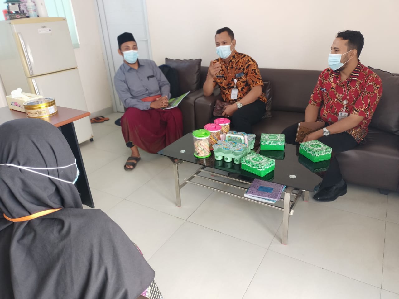 EVALUASI KERJASAMA BANSOS, RSJMS LAKUKAN KUNJUNGAN KE DINAS KESEHATAN KAB. LOMBOK TIMUR